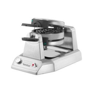 Waring WW200K Belgian Waffle Maker, Double, Up To (50) 7" Diameter, 1" Thick Waffles Per Hour