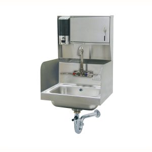 Advance Tabco 7-PS-87 Hand Sink, Wall Model, 14" wide x 10" front-to-back