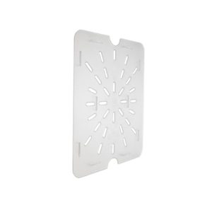 Crestware FP2DT Food Pan Drain Tray  1/2 Size,Drain, Polycarbonate, Clear