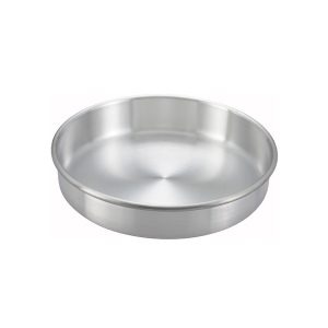 Winco ACP-092 Layer Cake Pan, 9" Dia. X 2"H, Round, Aluminum