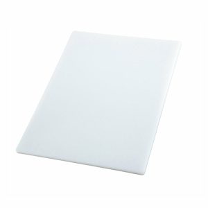 Winco CBXH-1520 Cutting Board, 15" X 20" X 1" Thick, Rectangular, BPA Free, White, NSF