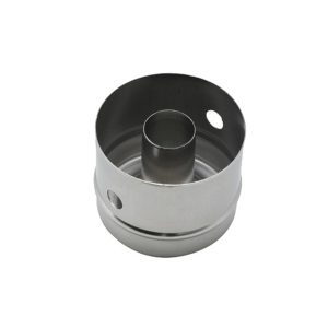 Winco CC-2 Doughnut Cutter, 3" Dia. X 2-1/2"H, Round, Stainless Steel