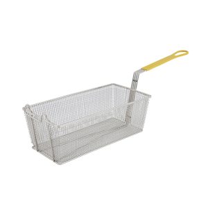 Winco FB-40 Fry Basket, 17"L X 8-3/8"W X 6"H, Rectangular, One-Piece, Non-Welded