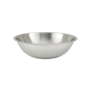 Winco MXHV-1600 Mixing Bowl, 16 Qt., 17-3/4" Dia. X 5-1/2"H, Round, Heavy Duty, Stainless Steel