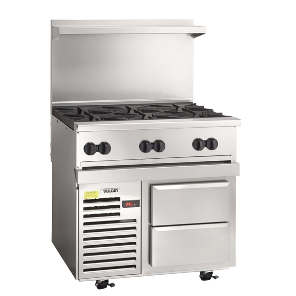 Vulcan-36R-6B-36in-6-Burner-Gas-Range-Refrigerated-Base-04